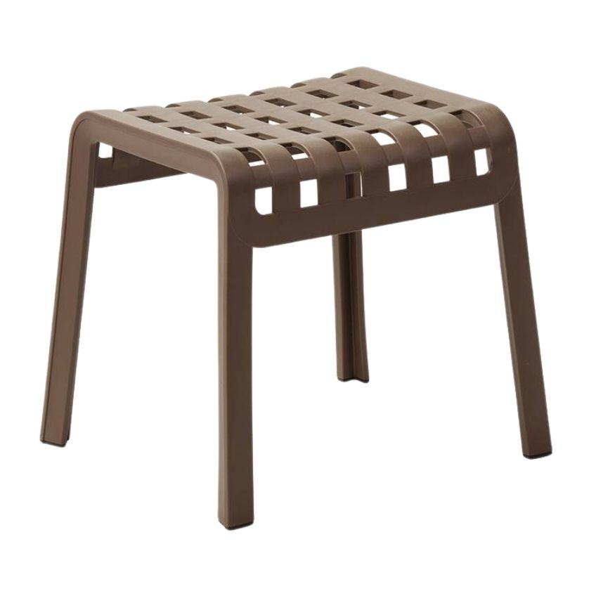 Nardi Hnědá plastová zahradní podnožka Poggio Nardi