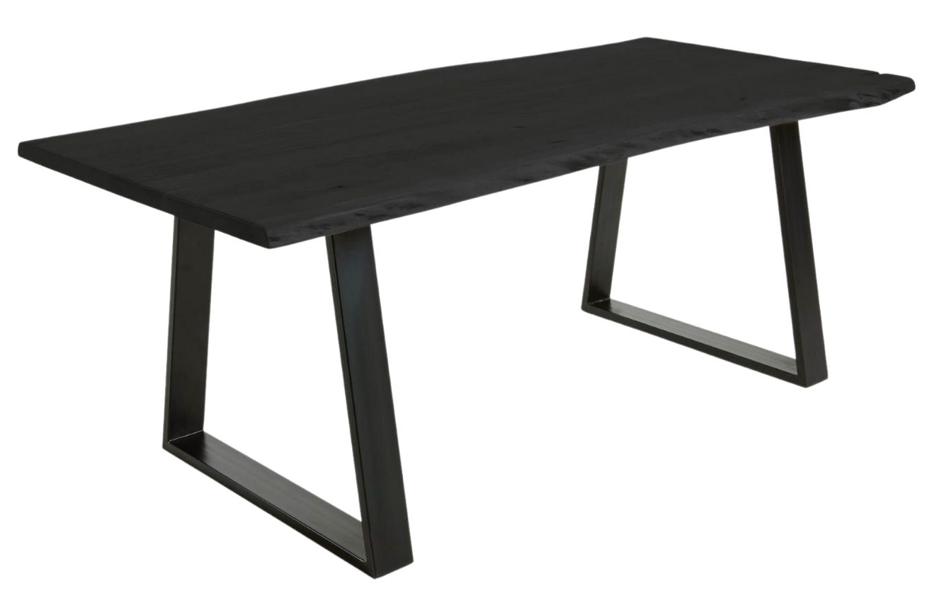 Černý akátový jídelní stůl Kave Home Alaia 220 x 100 cm Kave Home
