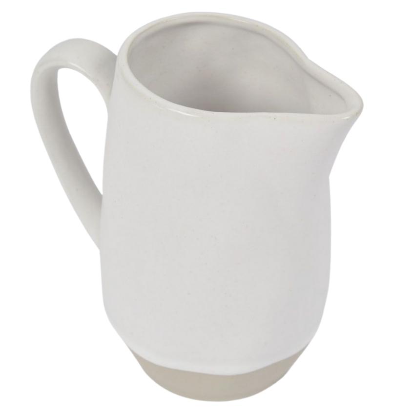 Bílý porcelánový džbán na mléko Kave Home Ryba 300 ml Kave Home