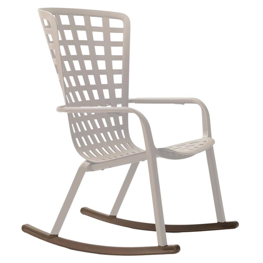 Nardi Hnědá plastová houpací podnož ke křeslu Folio Nardi