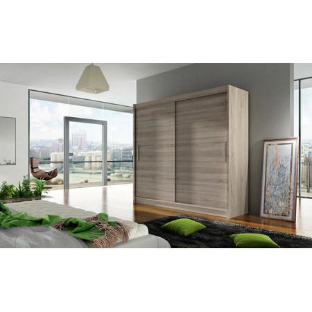 Velká šatní skříň BEGA I trufla šířka 180 cm