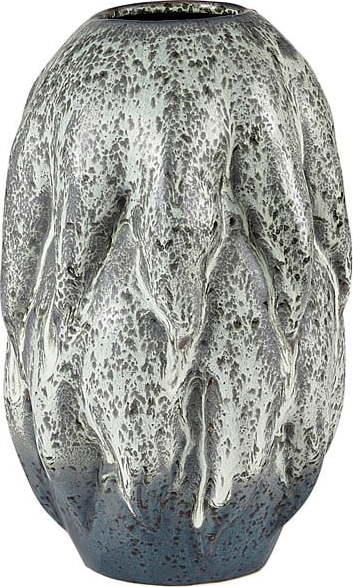 Šedá kameninová váza Villa Collection Artic Ice Villa Collection