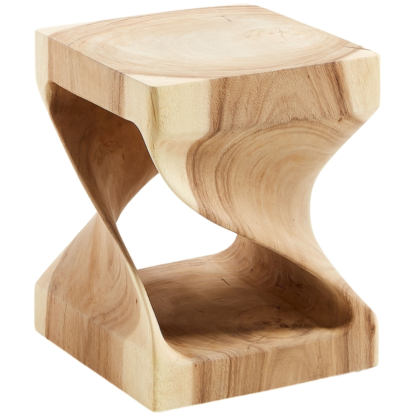 Dřevěný odkládací stolek Kave Home Hakon I. 30 x 30 cm Kave Home