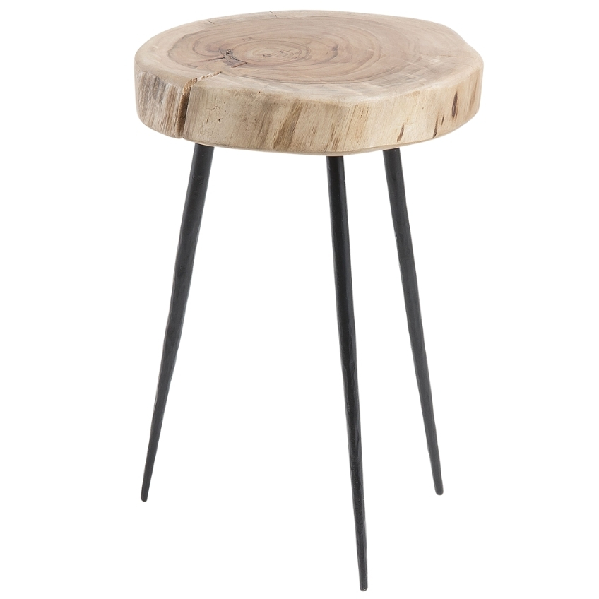 Dřevěný odkládací stolek Kave Home Eider 35 cm Kave Home
