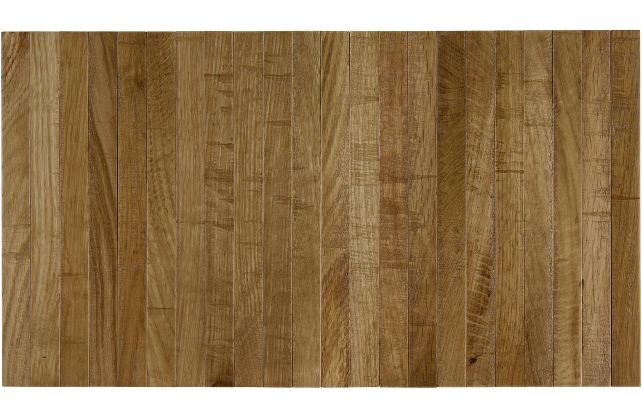 Hoorns Hnědá dubová odkládací podložka na područku pohovky Wonda 24 x 45 cm Hoorns