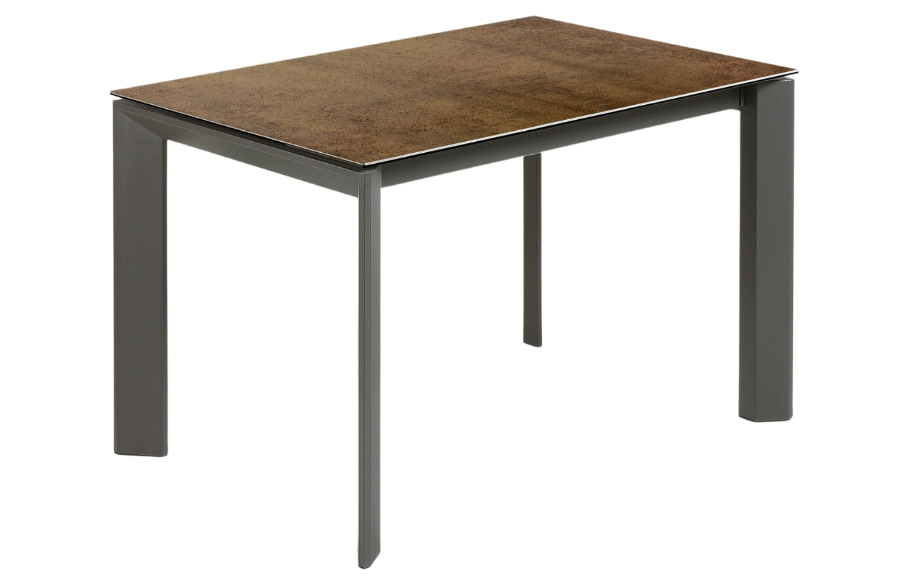 Světle hnědý keramický rozkládací jídelní stůl Kave Home Axis 120/180 x 80 cm Kave Home