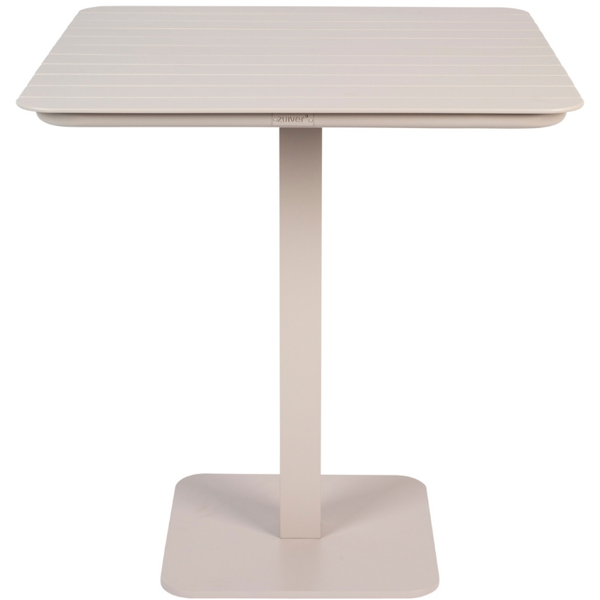 Bílý kovový zahradní bistro stůl ZUIVER VONDEL 71 x 71 cm Zuiver