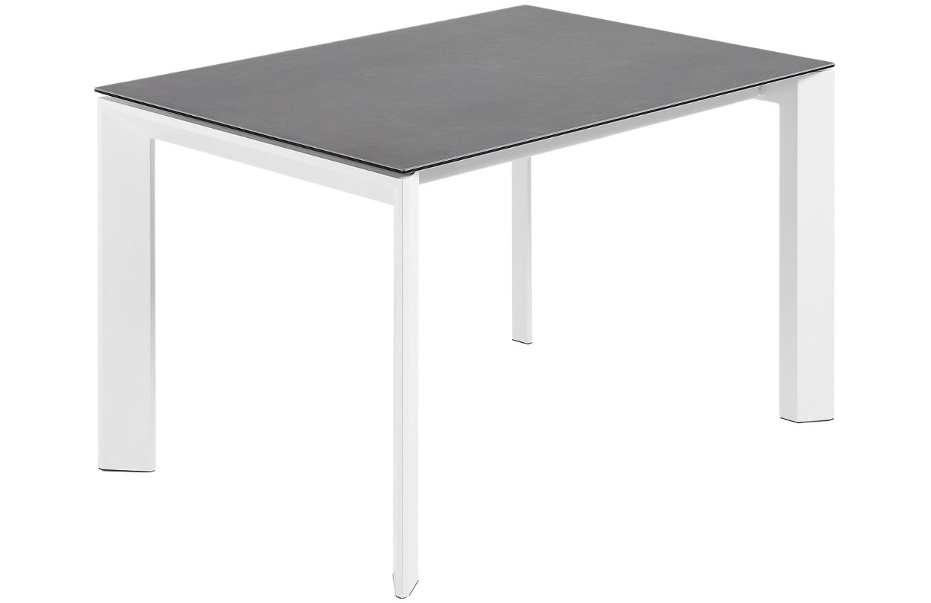 Antracitově šedý keramický rozkládací jídelní stůl Kave Home Axis III. 140/200 x 80 cm Kave Home