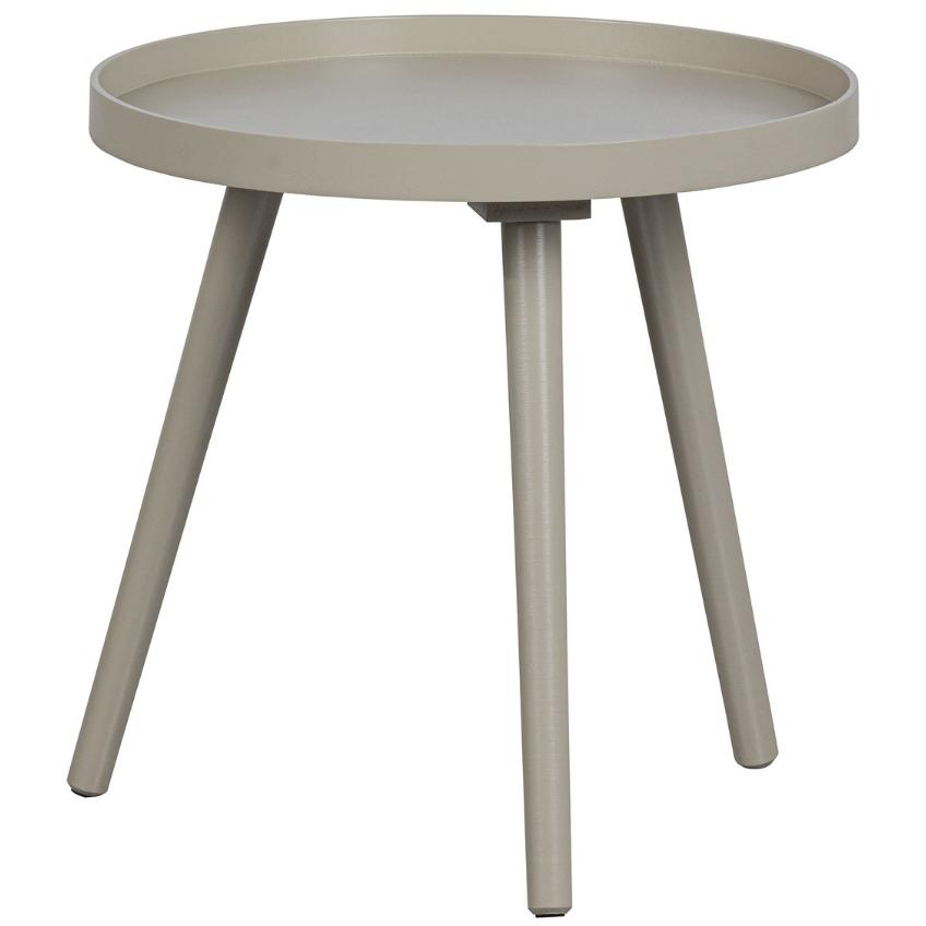 Hoorns Popelavě šedý jasanový konferenční stolek Aisha 41 cm Hoorns