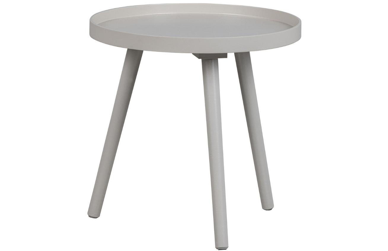 Hoorns Světle šedý jasanový konferenční stolek Aisha 41 cm Hoorns