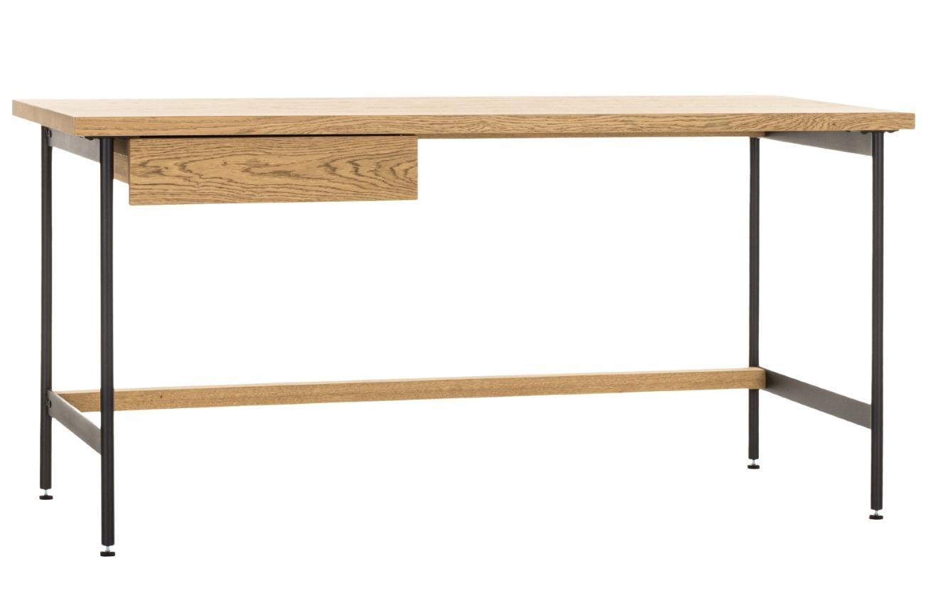 Dubový pracovní stůl Cioata Atlas 160 x 70 cm se zásuvkou Cioata