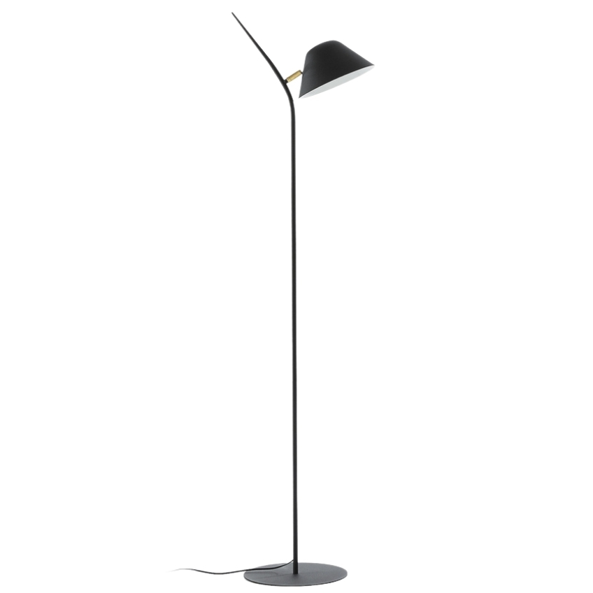 Černá kovová stojací lampa Kave Home Aurelia 152 cm Kave Home