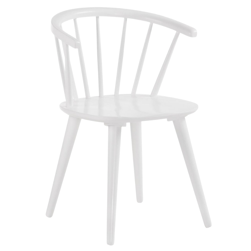 Bílá kaučuková jídelní židle Kave Home Trise Kave Home