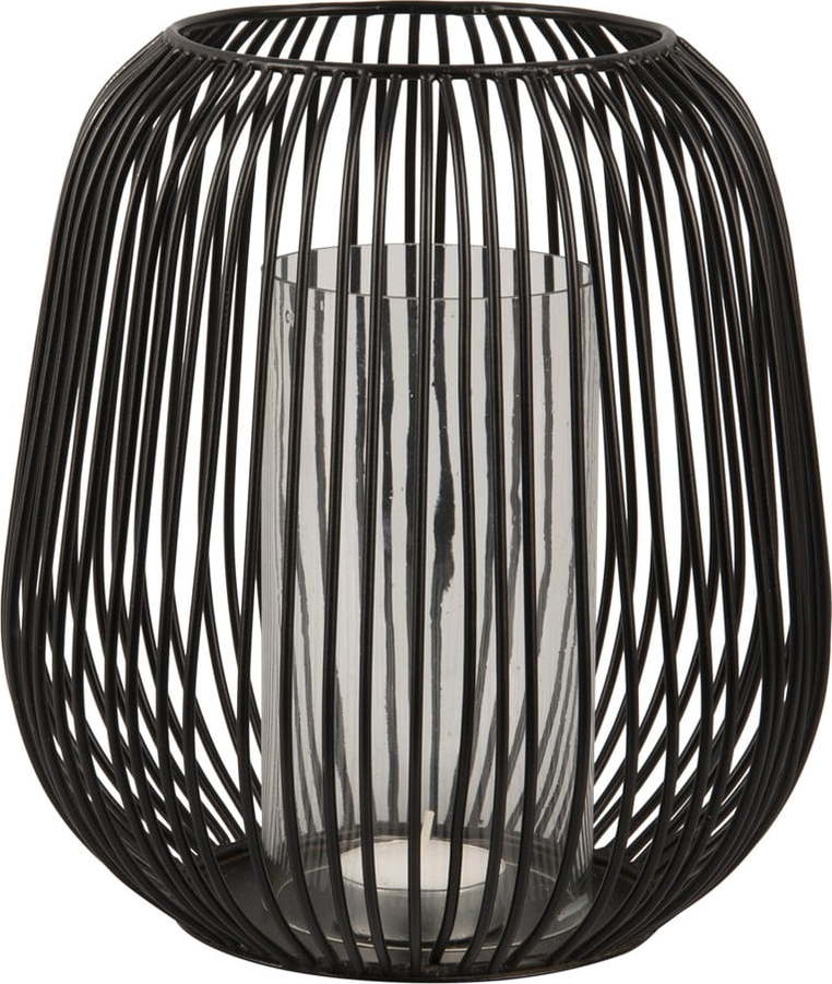 Černá stolní lucerna PT LIVING Lantern