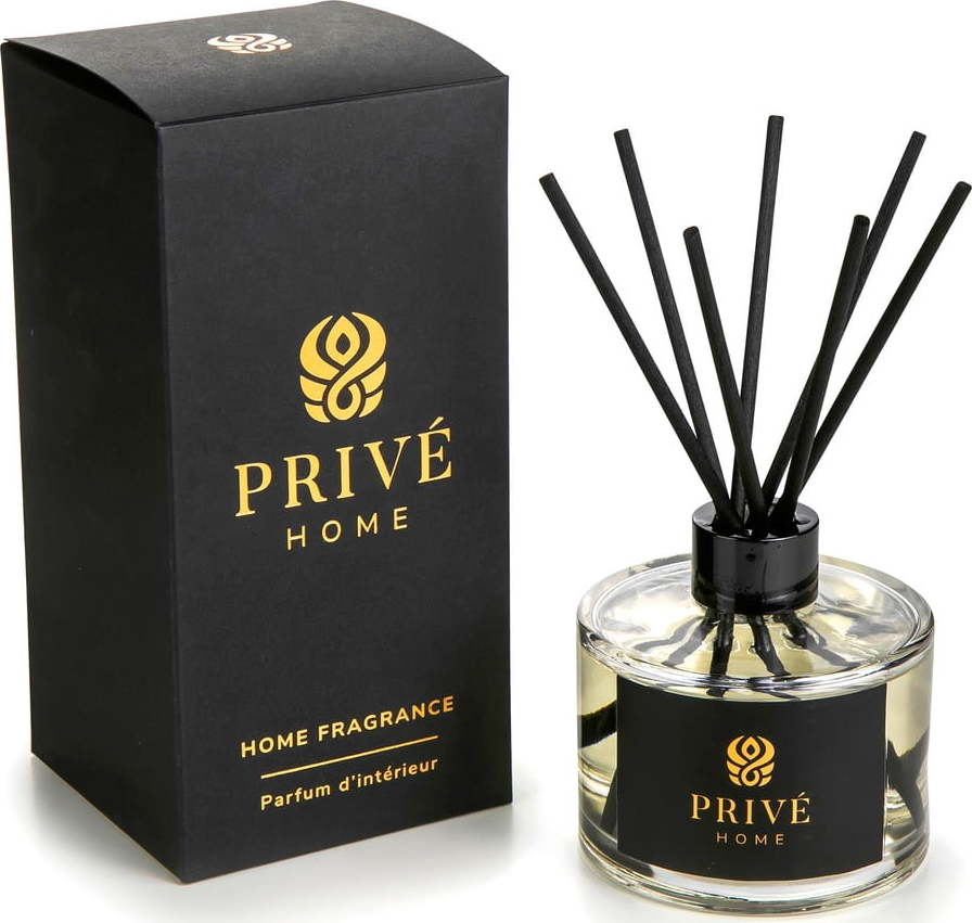 Tyčinkový difuzér Privé Home Black Wood