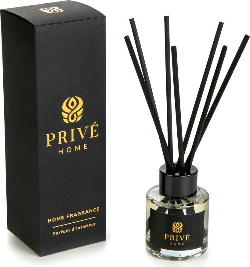 Tyčinkový difuzér Privé Home Black Wood