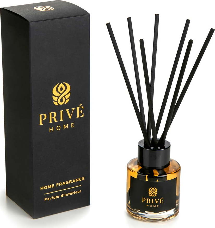 Tyčinkový difuzér Privé Home Tobacco & Leather