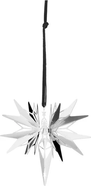 Závěsná vánoční dekorace ve stříbrné barvě Kähler Design Christmas Angel