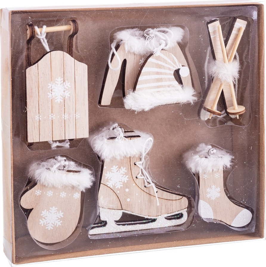 Závěsné vánoční dekorace v sadě 10 ks Unimasa Unimasa