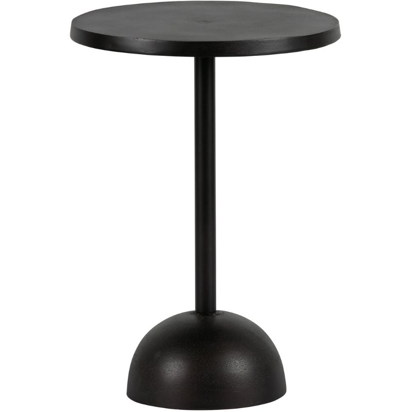 Hoorns Černý kovový odkládací stolek Treck 40 cm Hoorns