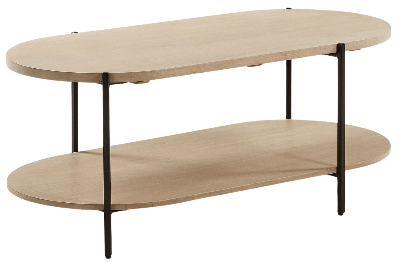 Dřevěný konferenční stolek Kave Home Palmia 110 x 55 cm Kave Home