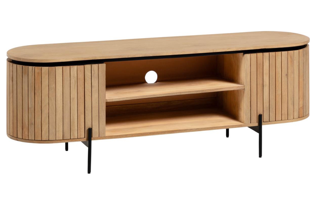 Dřevěný TV stolek Kave Home Licia 160 x 43 cm Kave Home