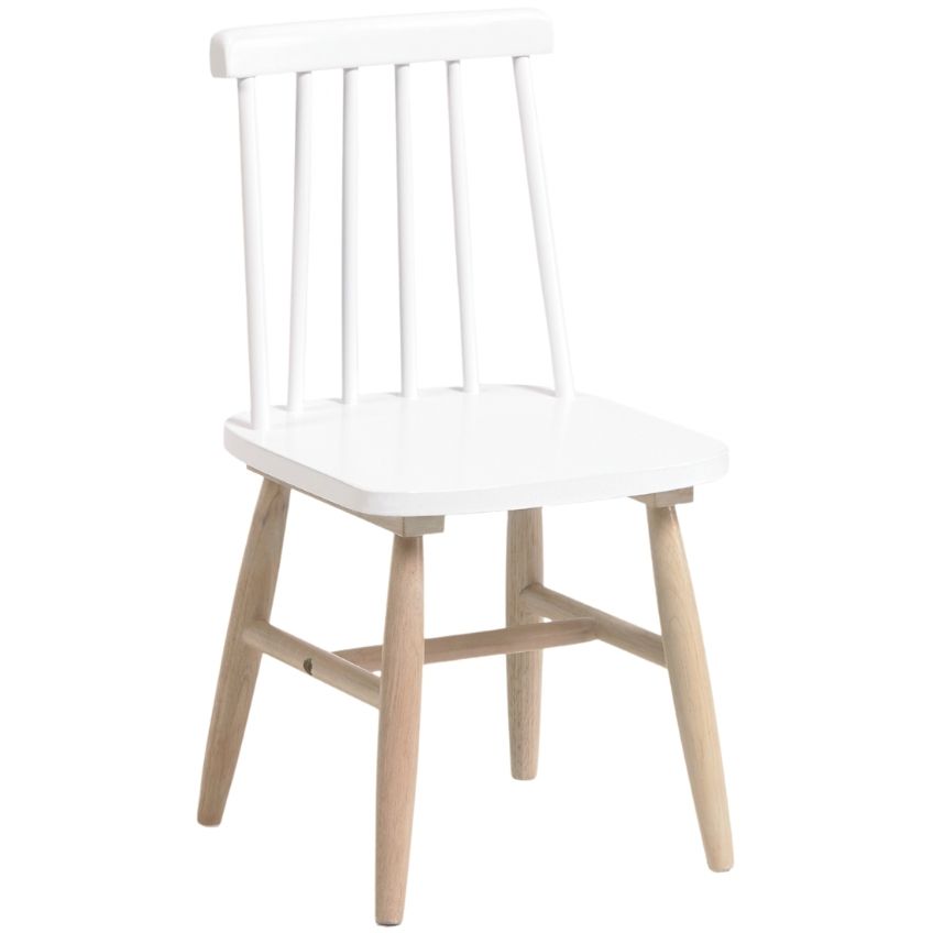 Bílá dřevěná dětská jídelní židle Kave Home Tressia Kave Home