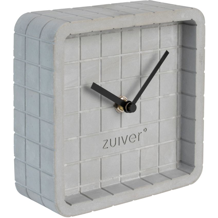 Šedé betonové stolní hodiny ZUIVER CUTE Zuiver