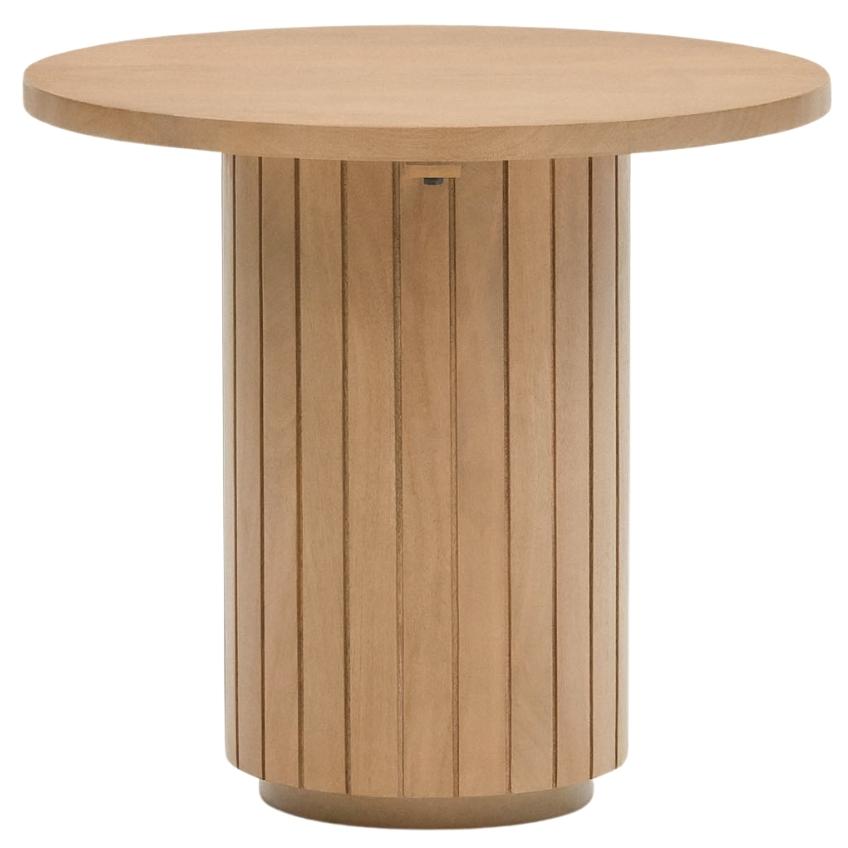 Dřevěný odkládací stolek Kave Home Licia Ø 60 cm Kave Home