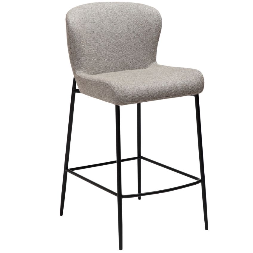 ​​​​​Dan-Form Béžová látková barová židle DAN-FORM Glam 67 cm ​​​​​Dan-Form