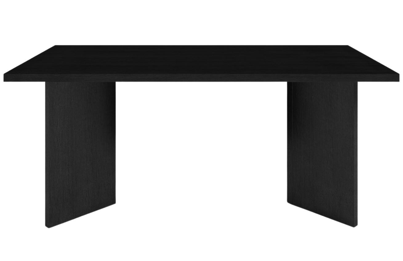 Černý dubový jídelní stůl MOJO MINIMAL 180 x 90 cm Mojo