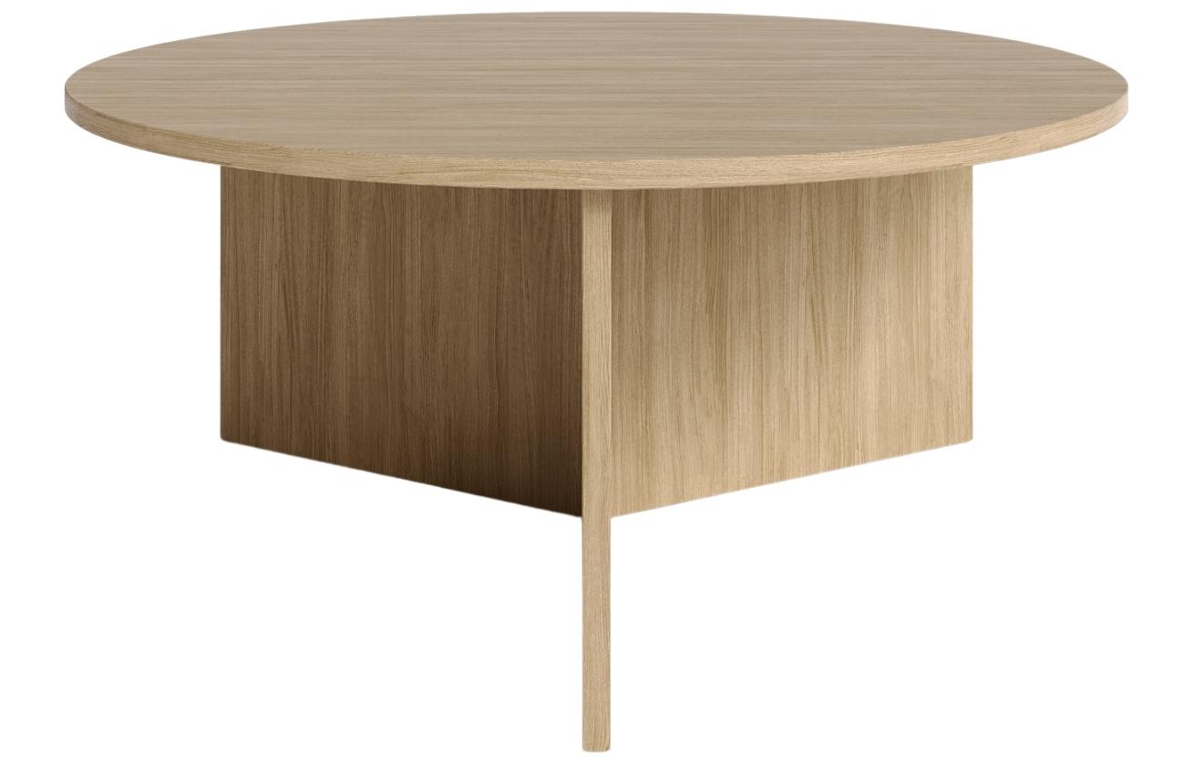 Dubový kulatý konferenční stolek MOJO MINIMAL 90 cm Mojo