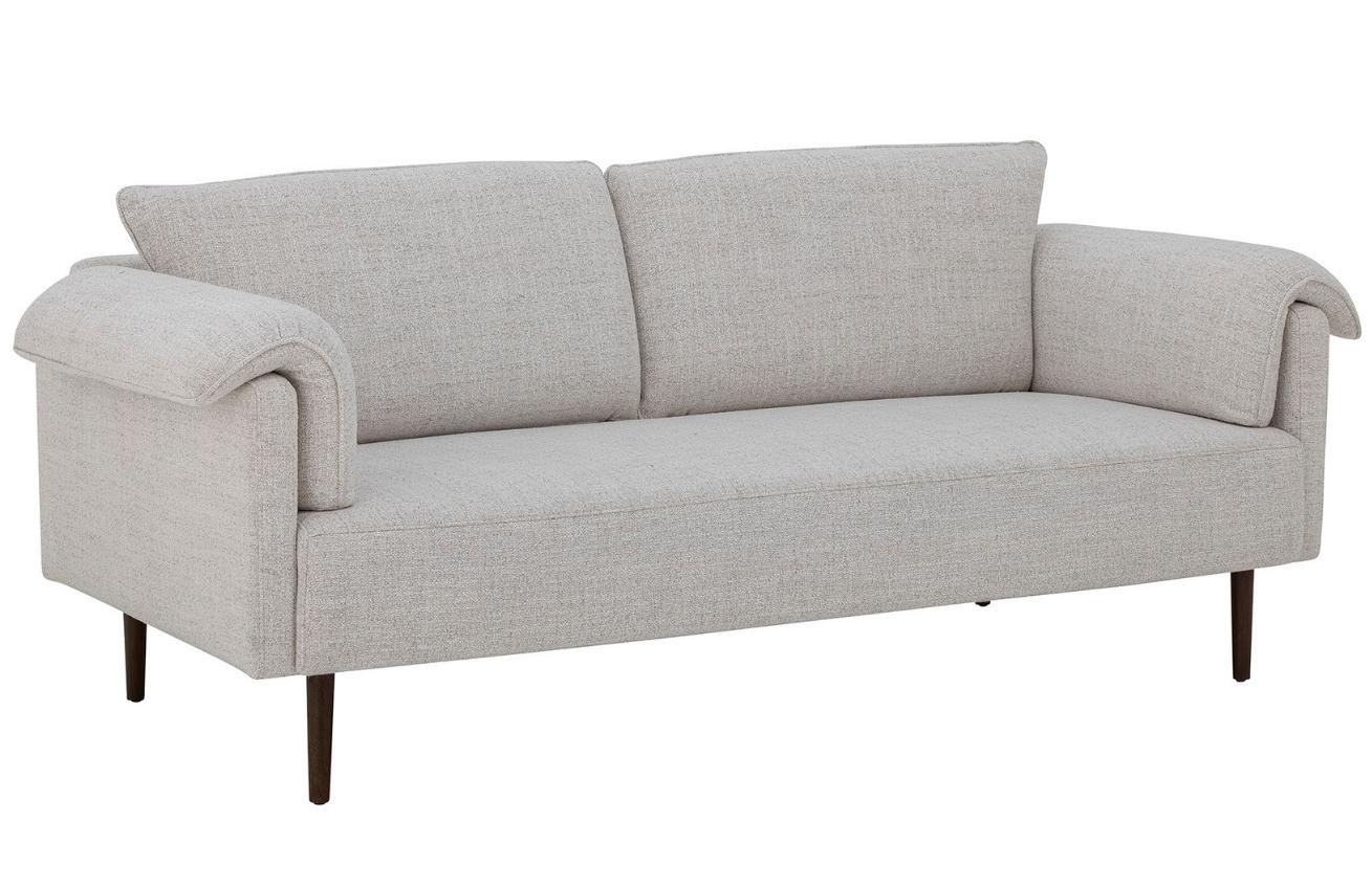 Šedá látková dvoumístná pohovka Bloomingville Chesham 199 x 90 cm Bloomingville