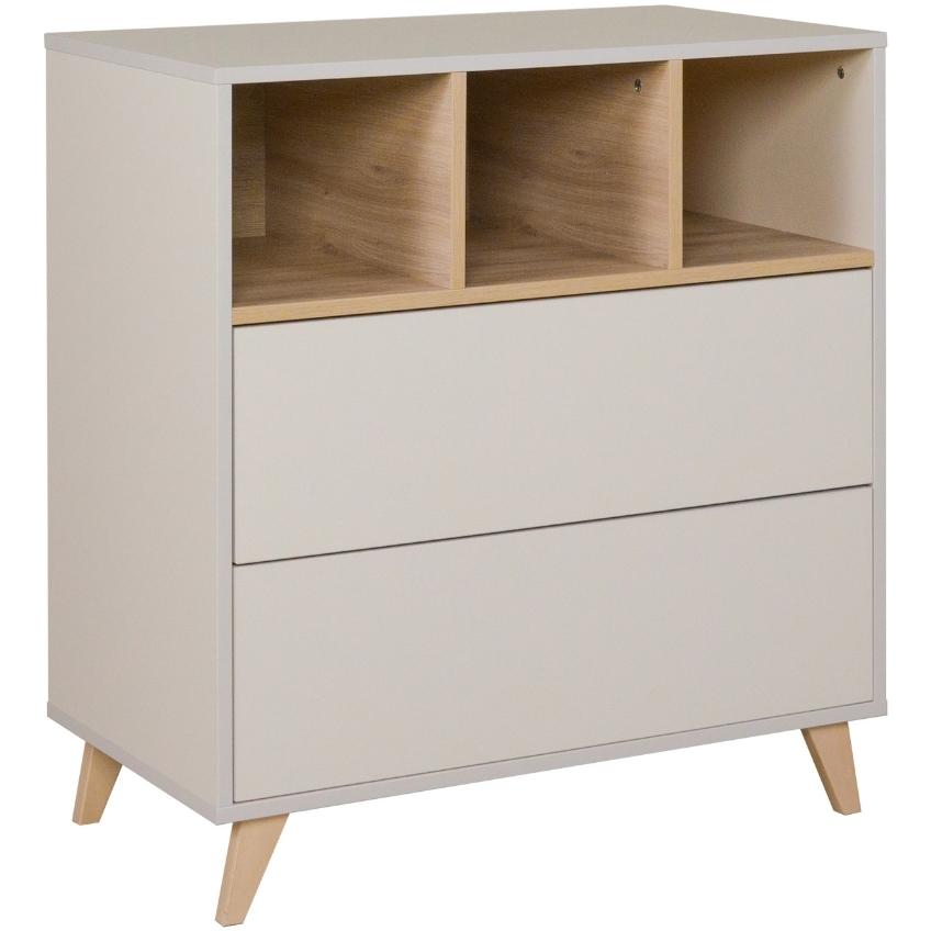 Béžová přebalovací komoda Quax Loft 86 x 48 cm Quax