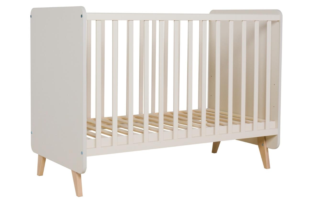 Béžová dětská postýlka Quax Loft 120 x 60 cm Quax
