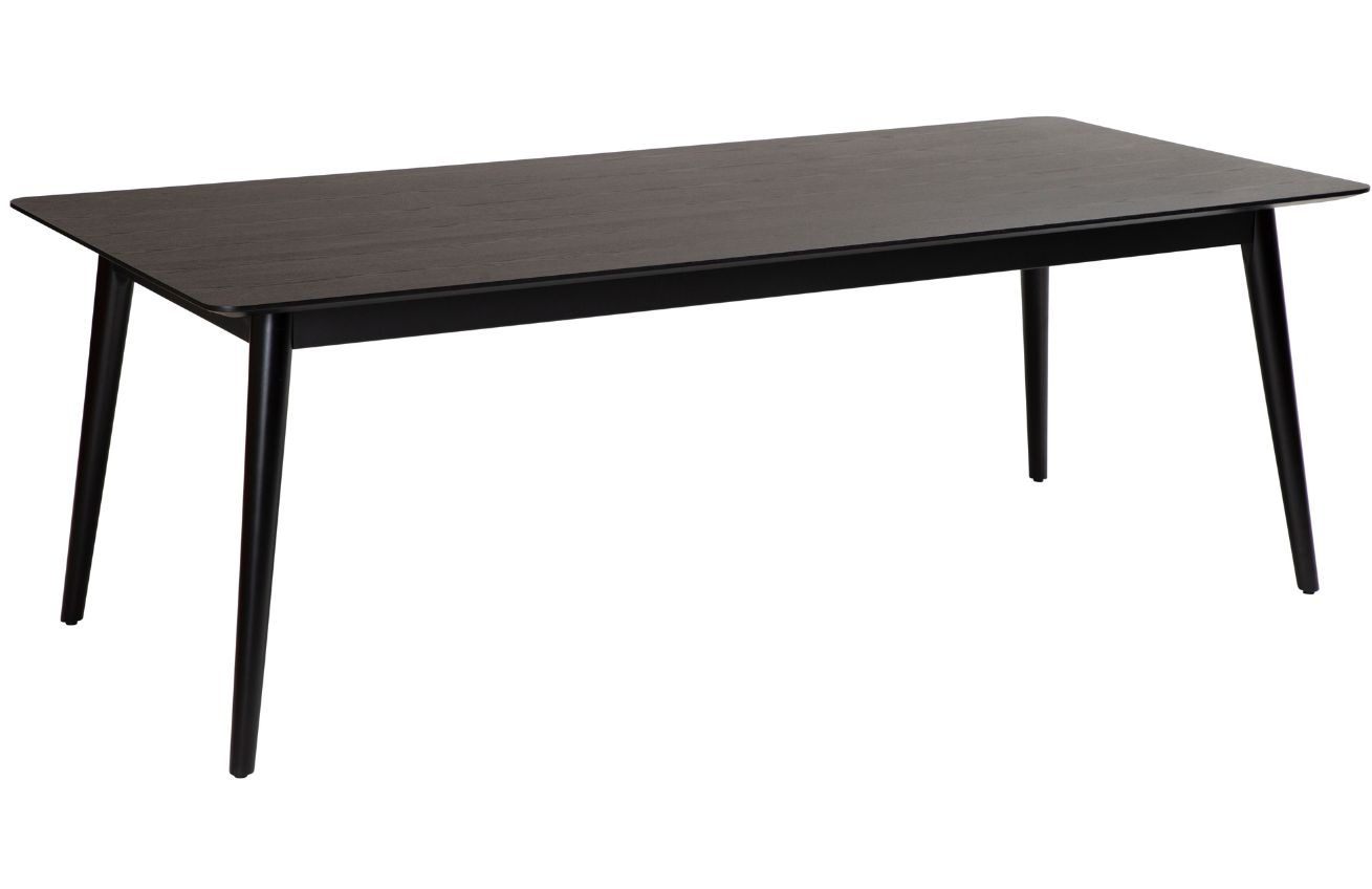 ​​​​​Dan-Form Černý dřevěný jídelní stůl DAN-FORM Yolo 220 x 100 cm ​​​​​Dan-Form