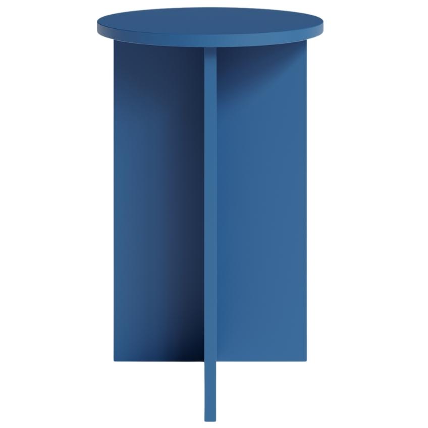 Modrý vysoký odkládací stolek MOJO MINIMAL 39