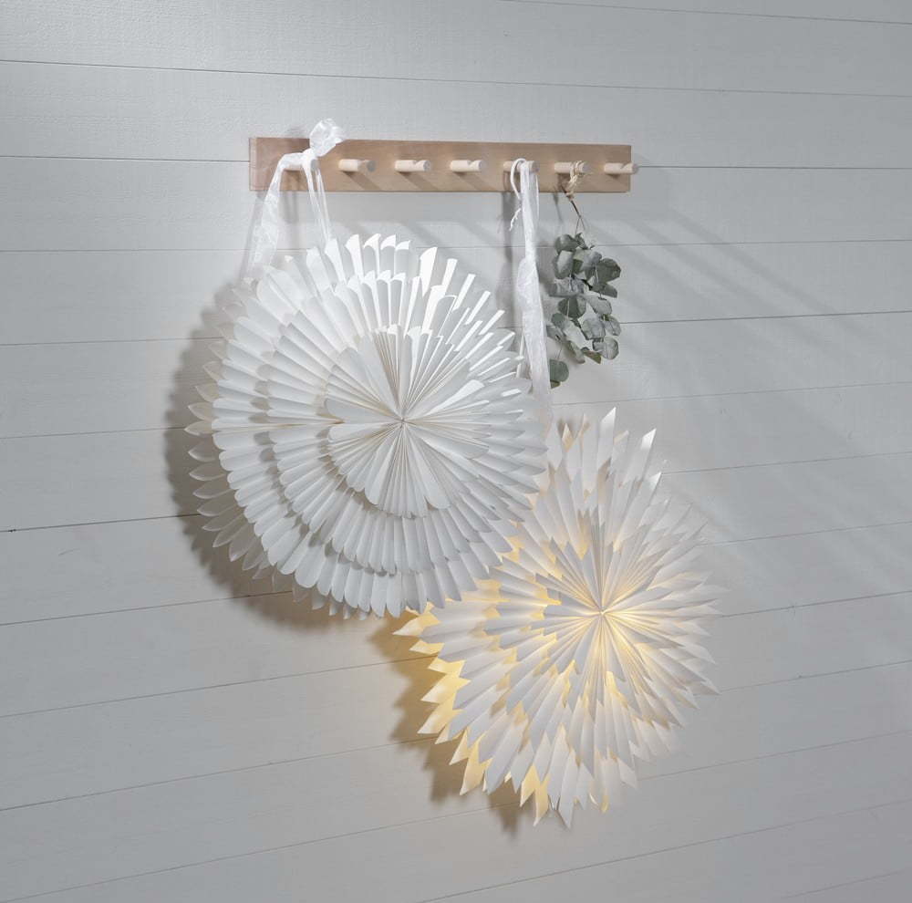 Bílá vánoční světelná dekorace ø 50 cm Frost - Star Trading Star Trading