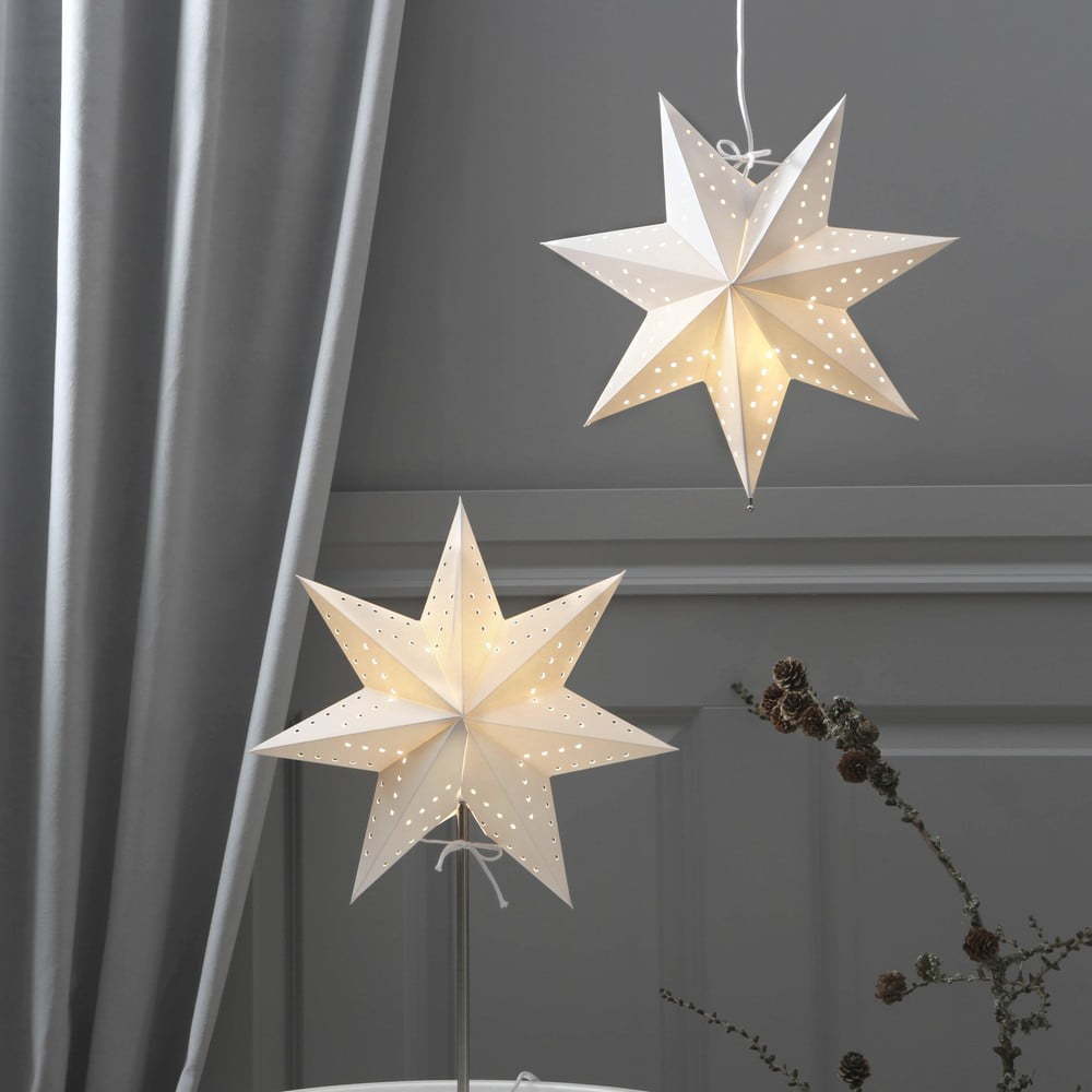 Bílá vánoční světelná dekorace Bobo - Star Trading Star Trading