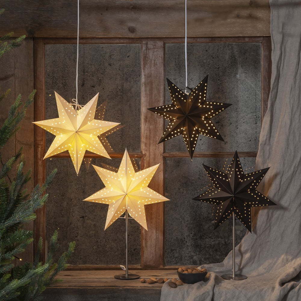 Černá vánoční světelná dekorace Bobo - Star Trading Star Trading