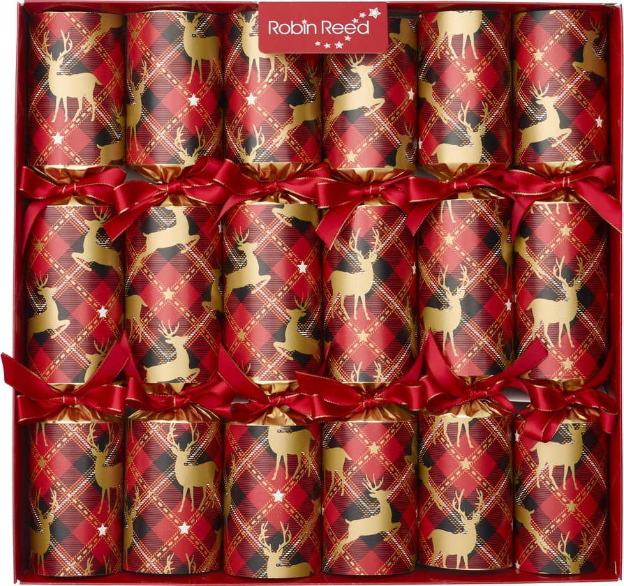 Vánoční crackery v sadě 6 ks Glencoe - Robin Reed Robin Reed