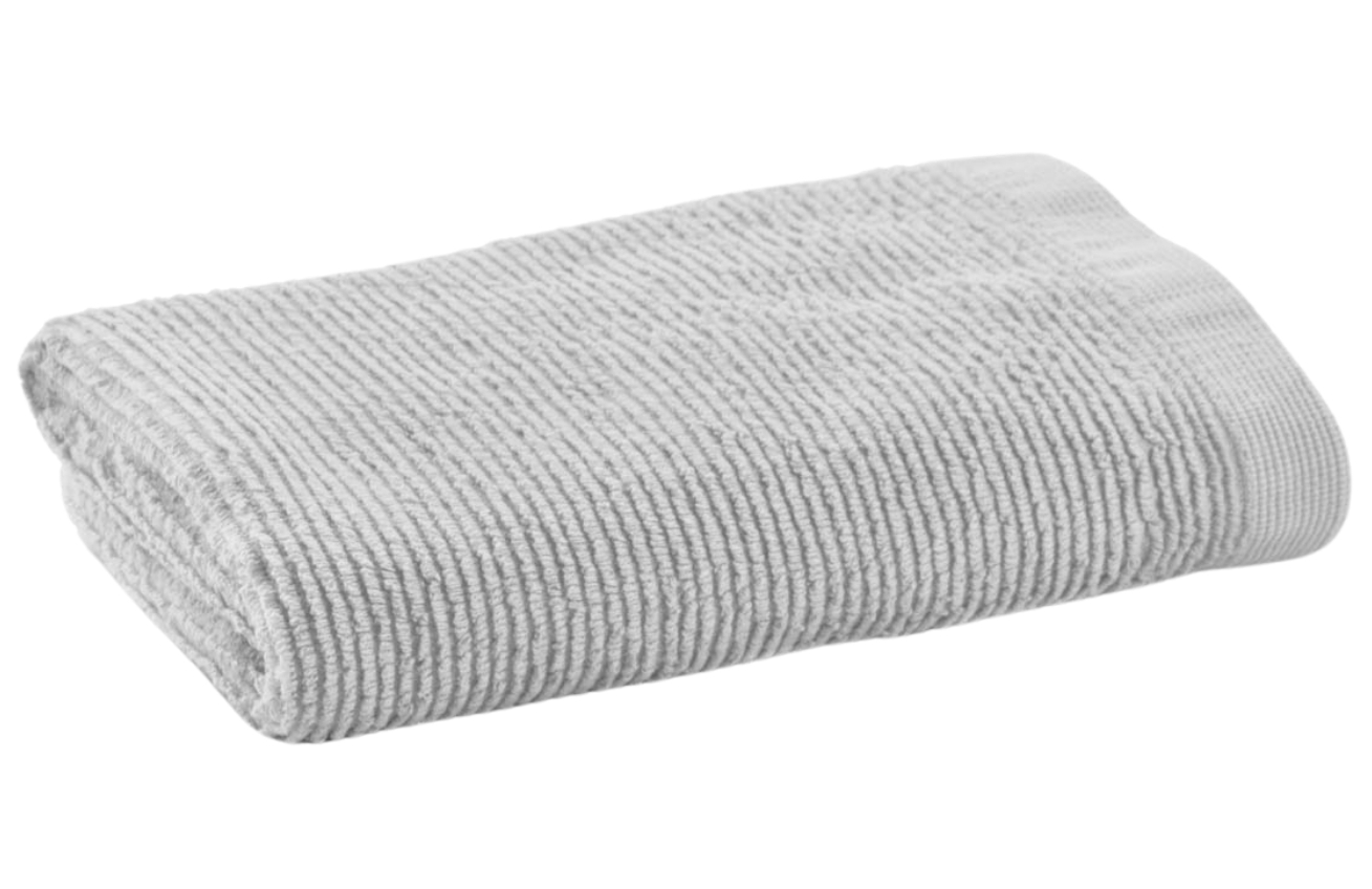 Světle šedý bavlněný ručník Kave Home Miekki 50 x 100 cm Kave Home