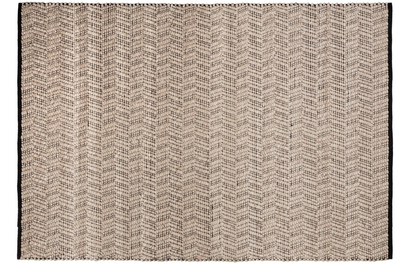 Hnědý vlněný koberec Kave Home Neida 160 x 230 cm Kave Home