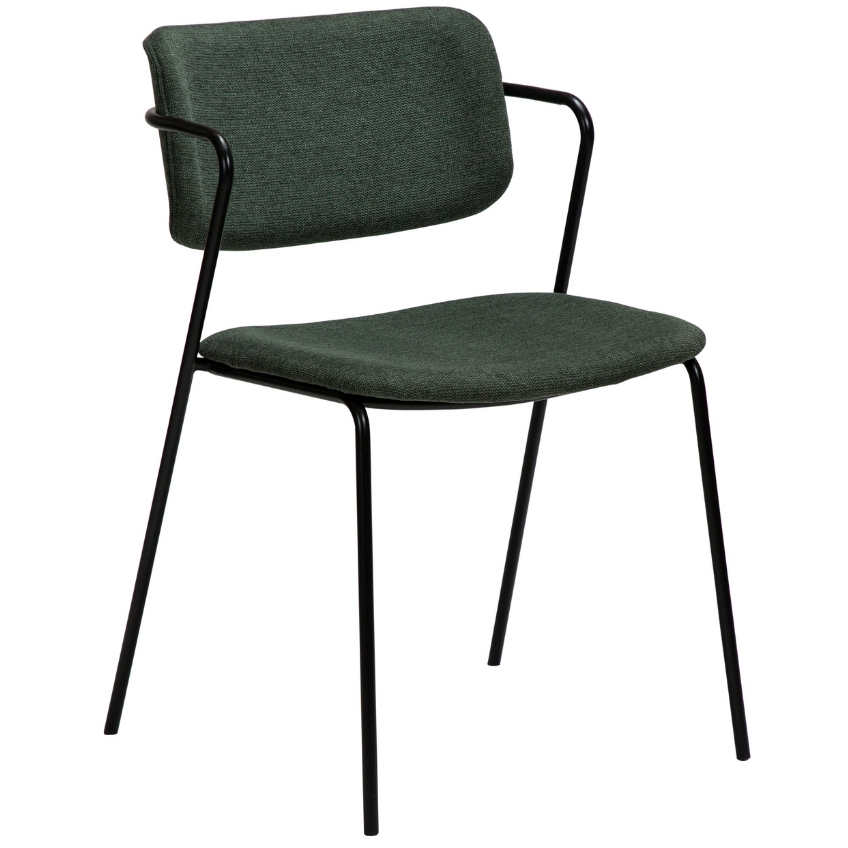 ​​​​​Dan-Form Zelená látková jídelní židle DAN-FORM Zed ​​​​​Dan-Form