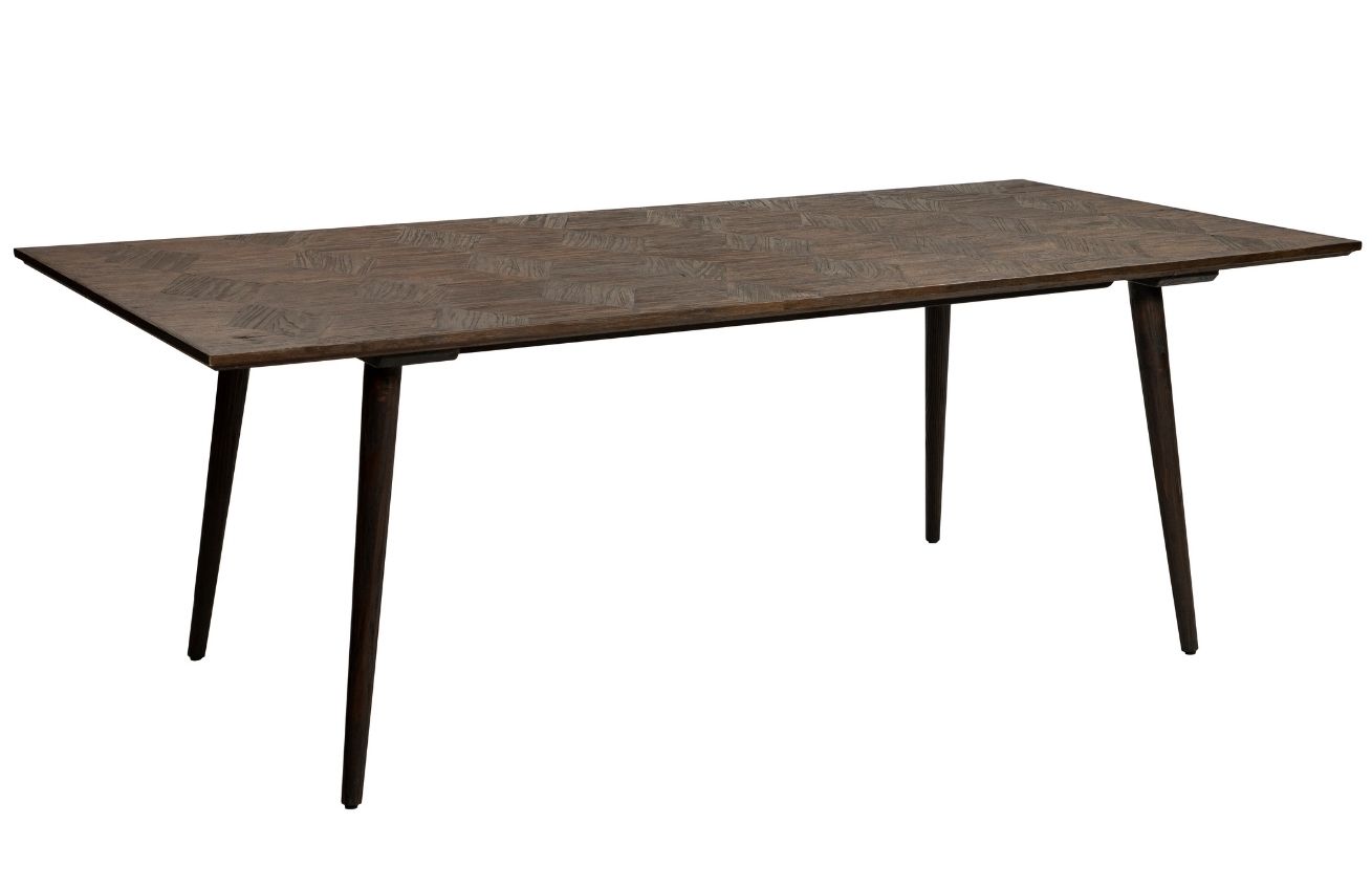 ​​​​​Dan-Form Hnědý dřevěný jídelní stůl DAN-FORM Diamond 220 x 100 cm ​​​​​Dan-Form
