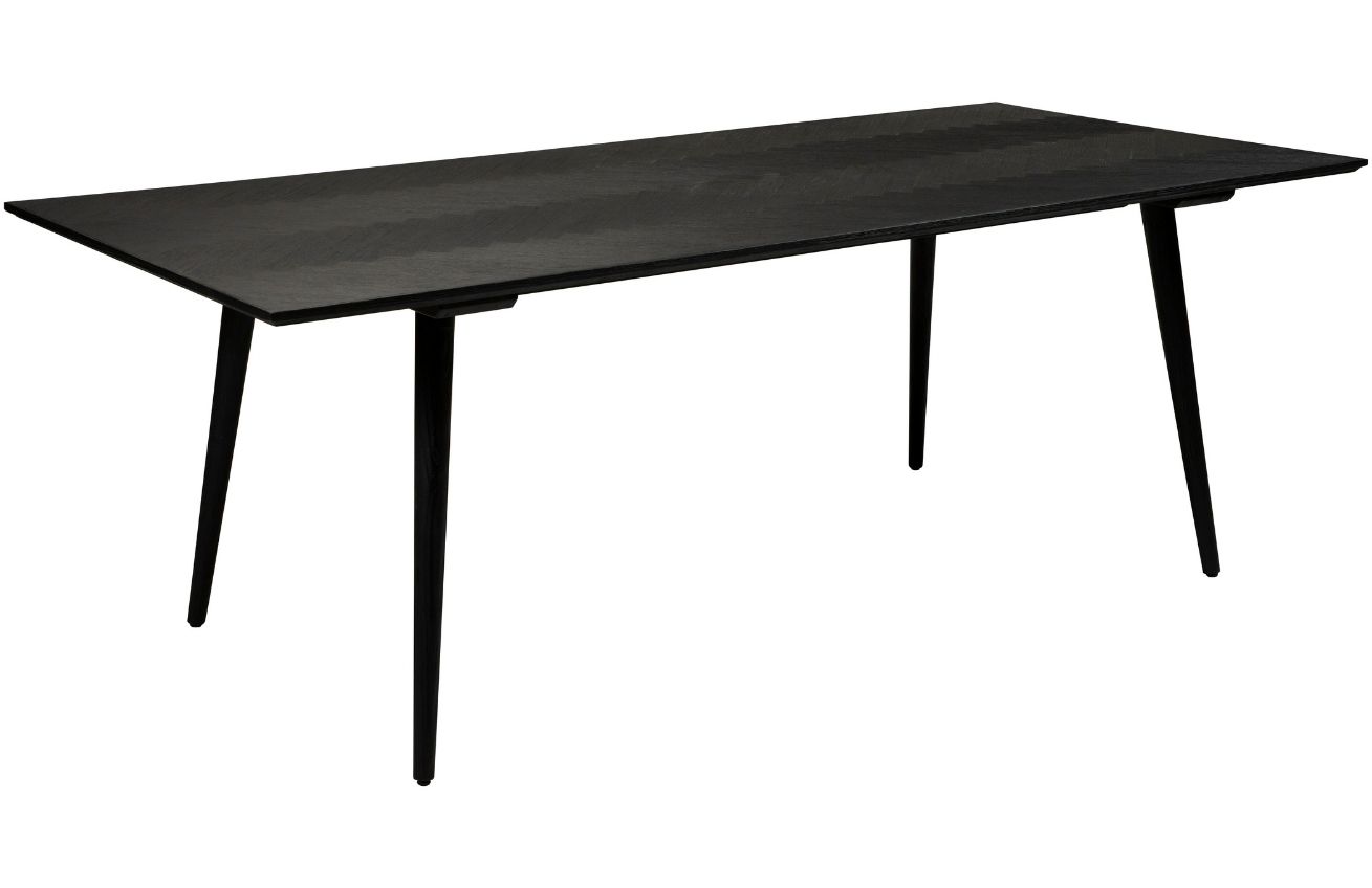 ​​​​​Dan-Form Černý dřevěný jídelní stůl DAN-FORM Bone 220 x 100 cm ​​​​​Dan-Form