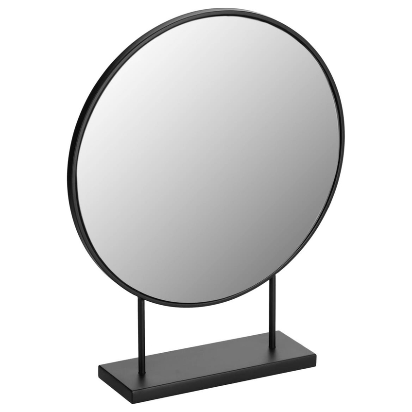 Černé kosmetické zrcadlo Kave Home Libia 45 x 36 cm Kave Home