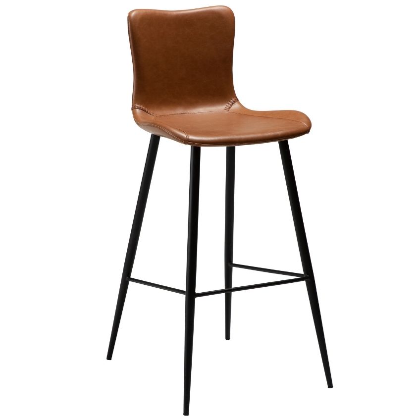 ​​​​​Dan-Form Koňakově hnědá barová židle DAN-FORM Medusa 75 cm ​​​​​Dan-Form