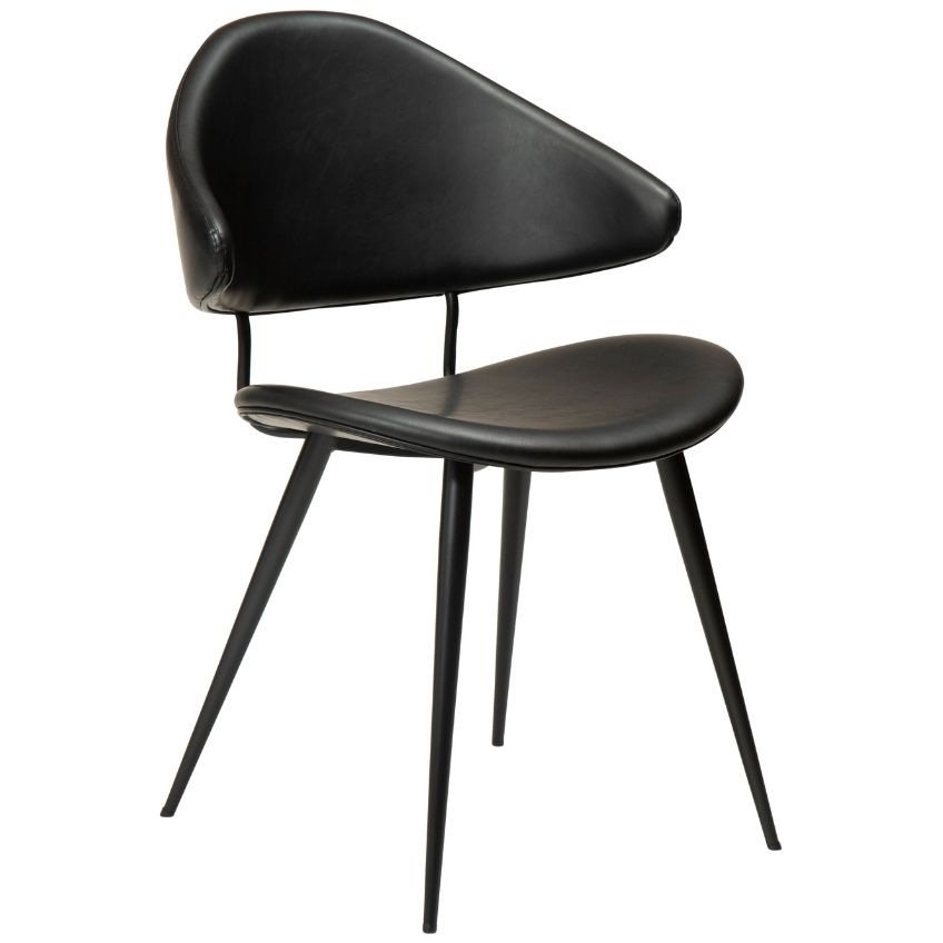 ​​​​​Dan-Form Černá koženková jídelní židle DAN-FORM Napoleon ​​​​​Dan-Form