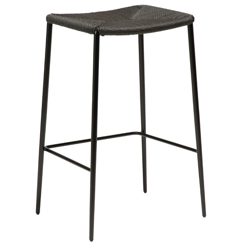 ​​​​​Dan-Form Černá ratanová barová židle DAN-FORM Stiletto 68 cm ​​​​​Dan-Form